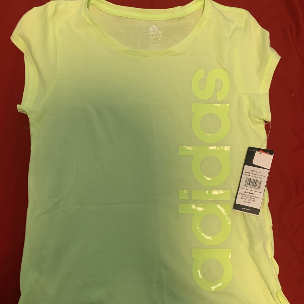 Addidas youth large girl shirt
